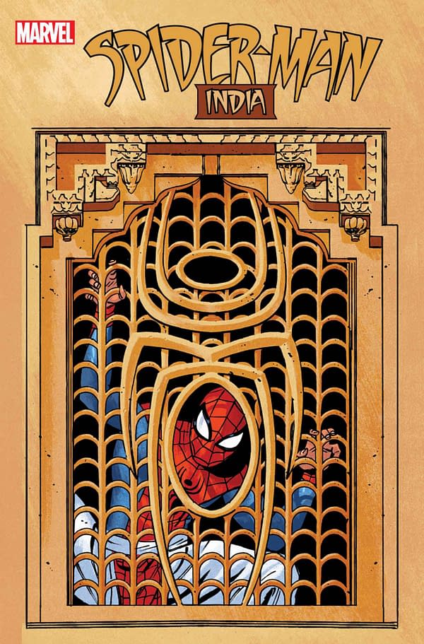 Cover image for SPIDER-MAN: INDIA 1 TOM REILLY WINDOW SHADES VARIANT