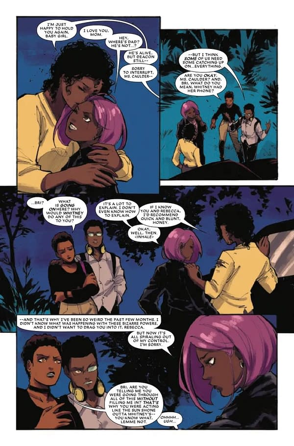 Interior preview page from BLOODLINE: DAUGHTER OF BLADE #5 KAREN S.  DARBOE COVER