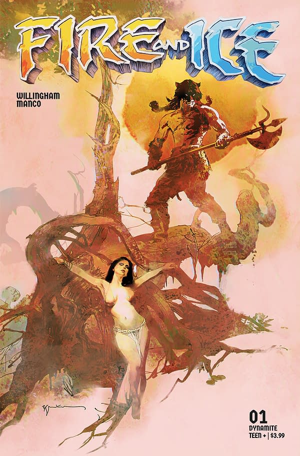 Fire and Ice #1 Cover A: Bill Sienkiewicz