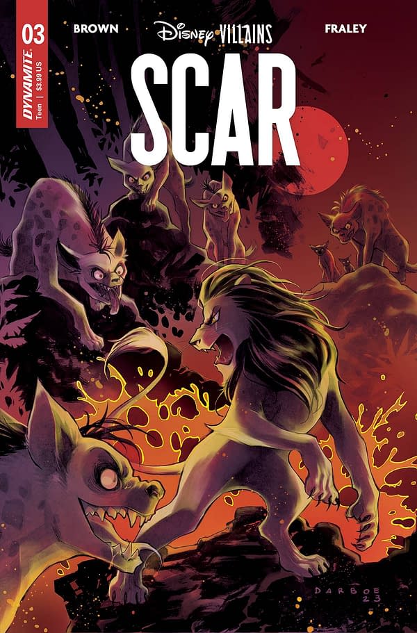Cover image for Disney Villains: Scar #3
