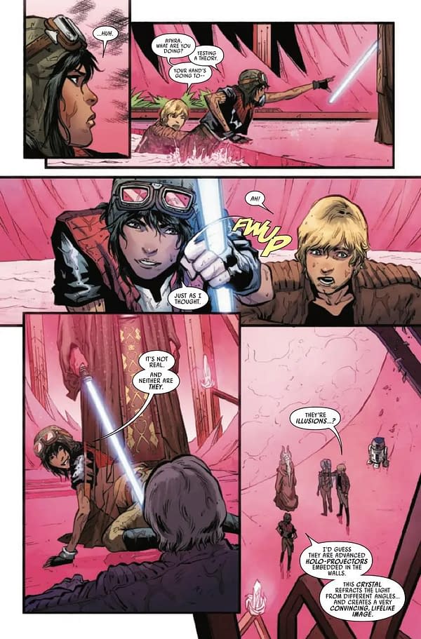 Interior preview page from STAR WARS: DOCTOR APHRA #33 JUNGGEUN YOON COVER