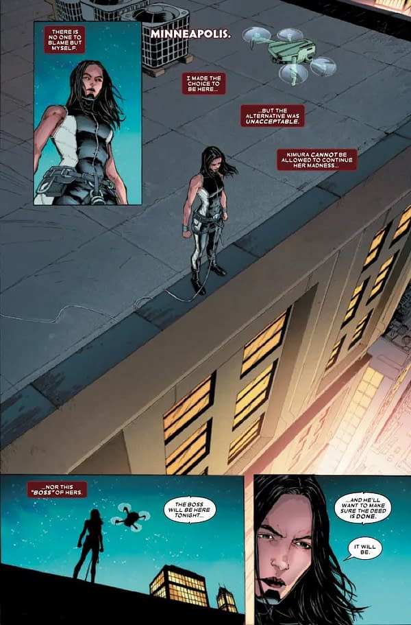 Interior preview page from X-23: DEADLY REGENESIS #4 KALMAN ANDRASOFSZKY COVER