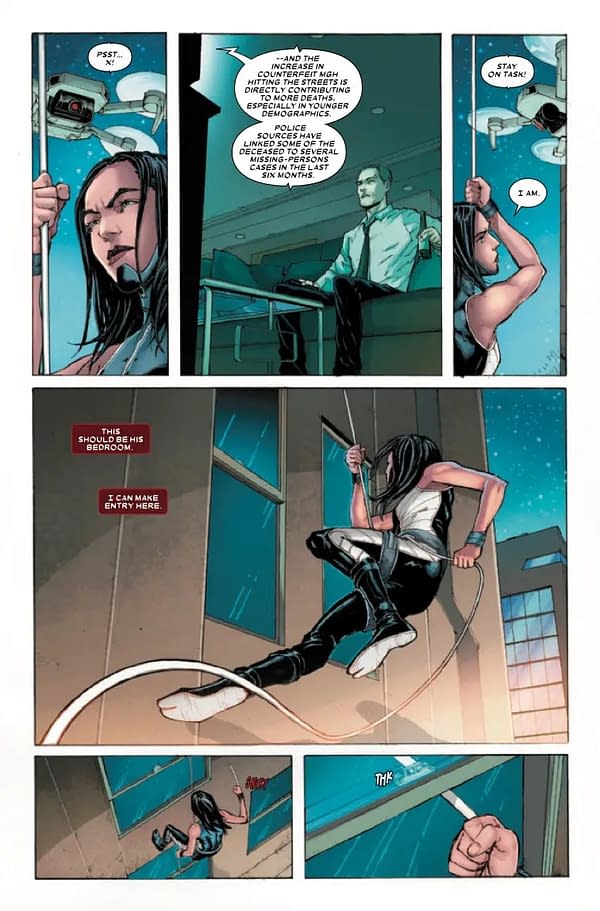 Interior preview page from X-23: DEADLY REGENESIS #4 KALMAN ANDRASOFSZKY COVER