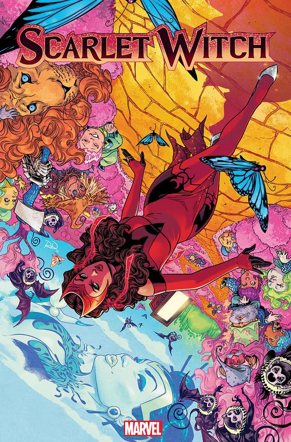 Cover image for SCARLET WITCH #7 RUSSELL DAUTERMAN COVER