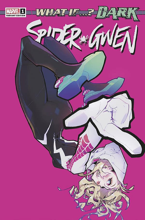 Cover image for WHAT IF...? DARK: SPIDER-GWEN 1 ROSE BESCH VARIANT