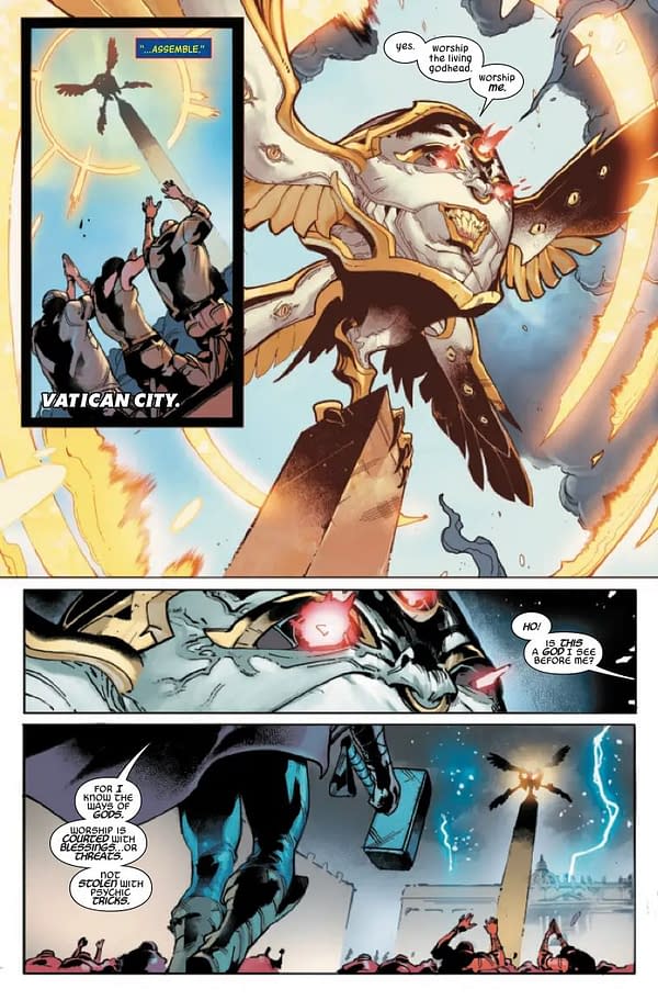 Interior preview page from AVENGERS #3 STUART IMMONEN COVER