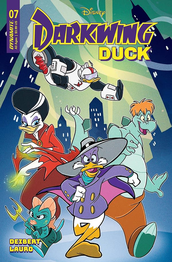 Cover image for DARKWING DUCK #7 CVR D FORSTNER