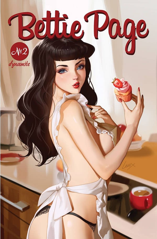 Cover image for BETTIE PAGE #2 CVR B LEIRIX