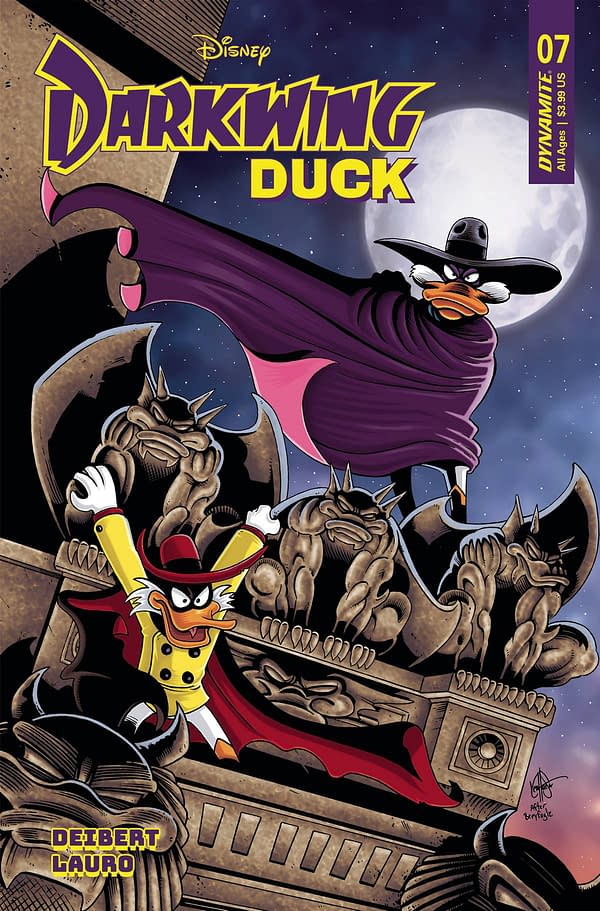 Cover image for DARKWING DUCK #7 CVR R FOC HAESER ORIGINAL