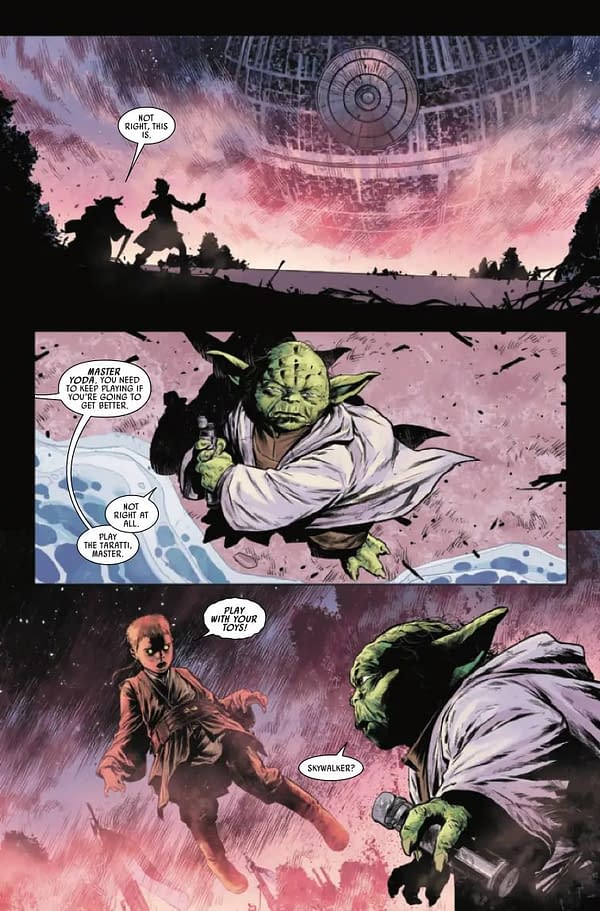 Interior preview page from STAR WARS: YODA #10 PHIL NOTO COVER