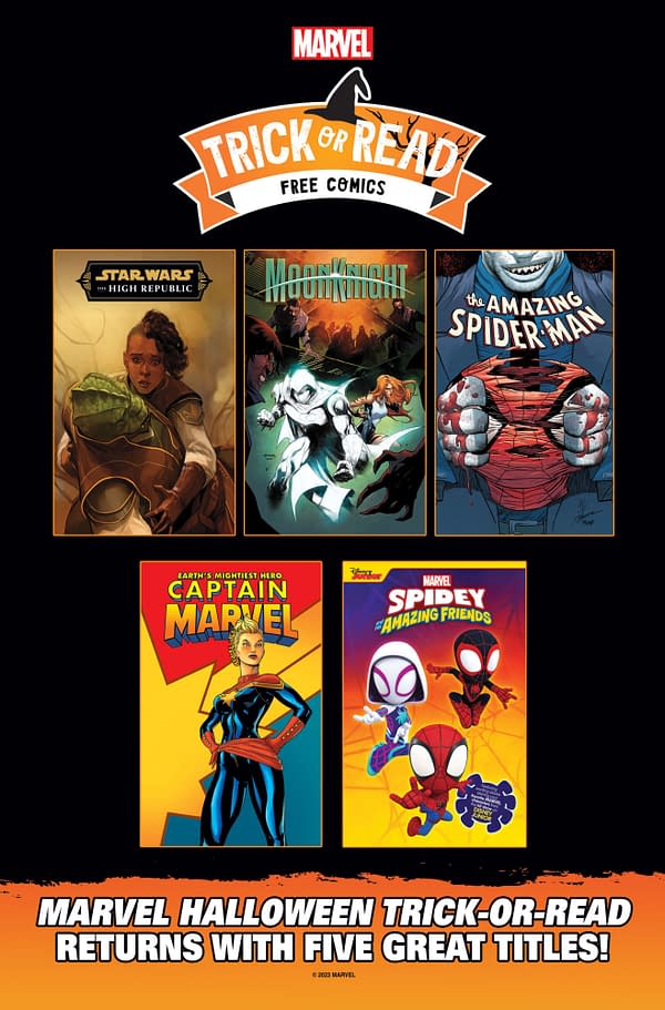 Free Comic Books For You To Give To Trick & Treaters For Halloween