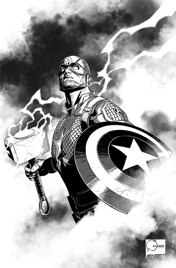 Captain America #750 Joe Quesada Cover Free At Marvel's SDCC Panel