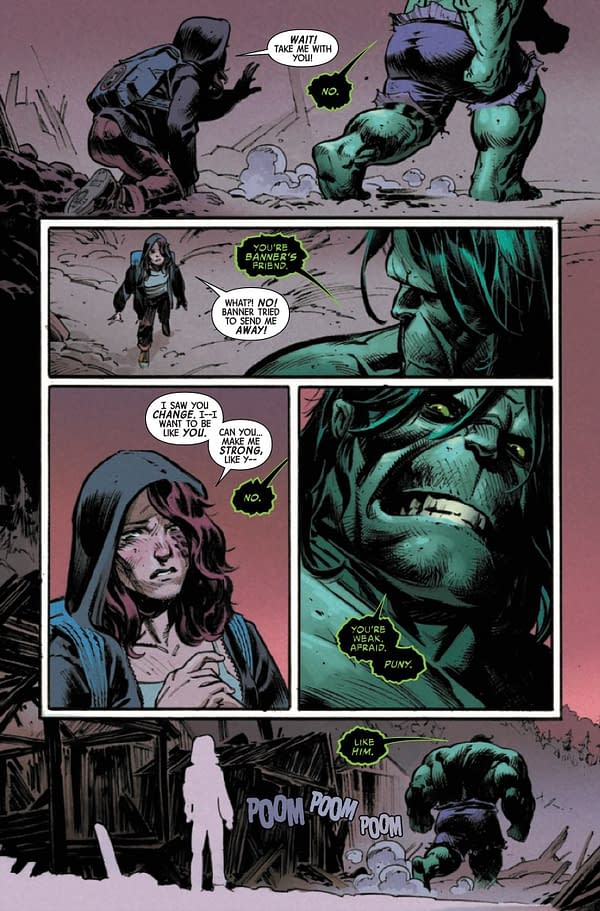 Interior preview page from INCREDIBLE HULK #3 NIC KLEIN COVER