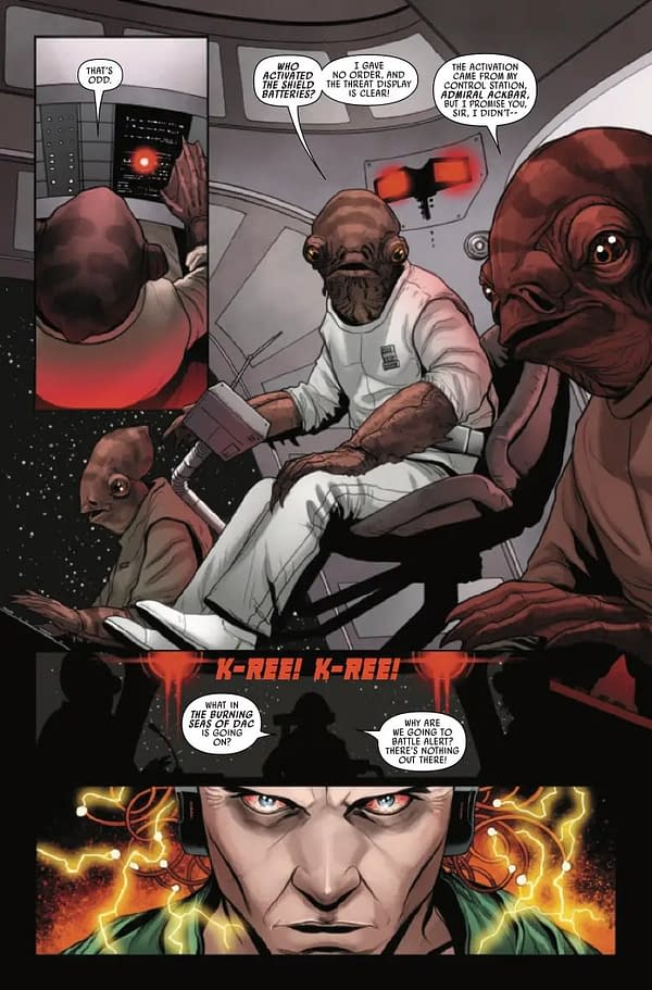 Interior preview page from STAR WARS #37 STEPHEN SEGOVIA COVER