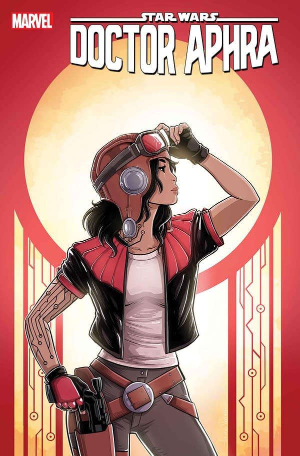 Cover image for STAR WARS: DOCTOR APHRA 36 LUCIANO VECCHIO VARIANT [DD]