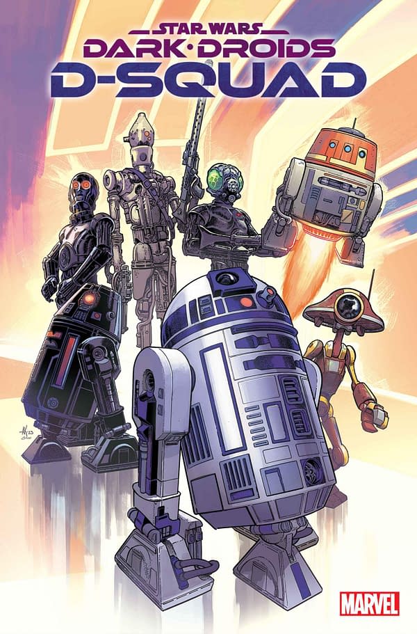 Cover image for STAR WARS: DARK DROIDS - D-SQUAD #1 AARON KUDER COVER