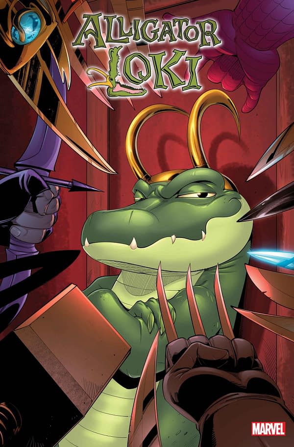 Cover image for ALLIGATOR LOKI #1 BOB QUINN COVER