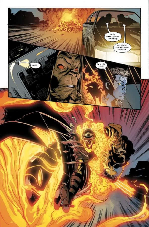 Interior preview page from GHOST RIDER/WOLVERINE: WEAPONS OF VENGEANCE OMEGA #1 RYAN STEGMAN COVER