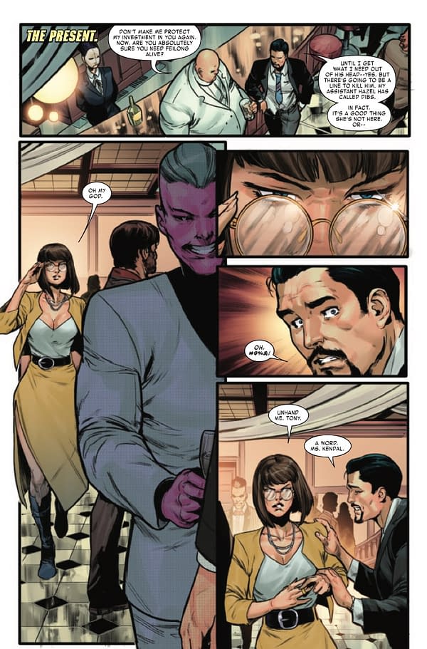 Interior preview page from INVINCIBLE IRON MAN #10 LUCAS WERNECK COVER