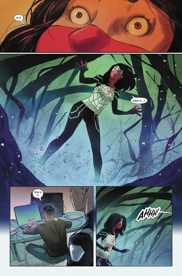 Interior preview page from SILK #5 DAVE JOHNSON COVER