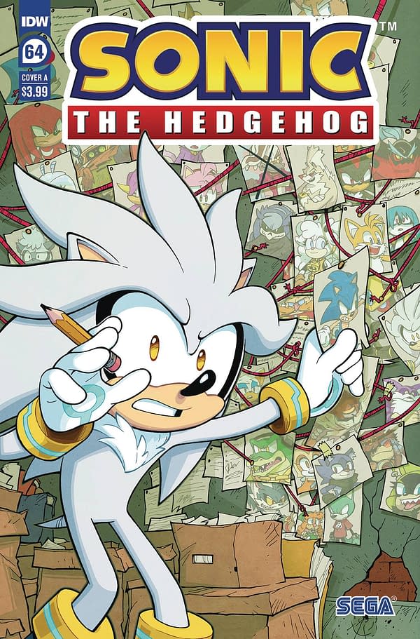 Cover image for Sonic the Hedgehog #64