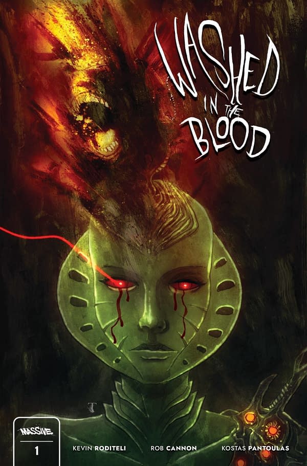 Cover image for WASHED IN THE BLOOD #1 (OF 3) CVR H 25 COPY INCV TEMPLESMITH