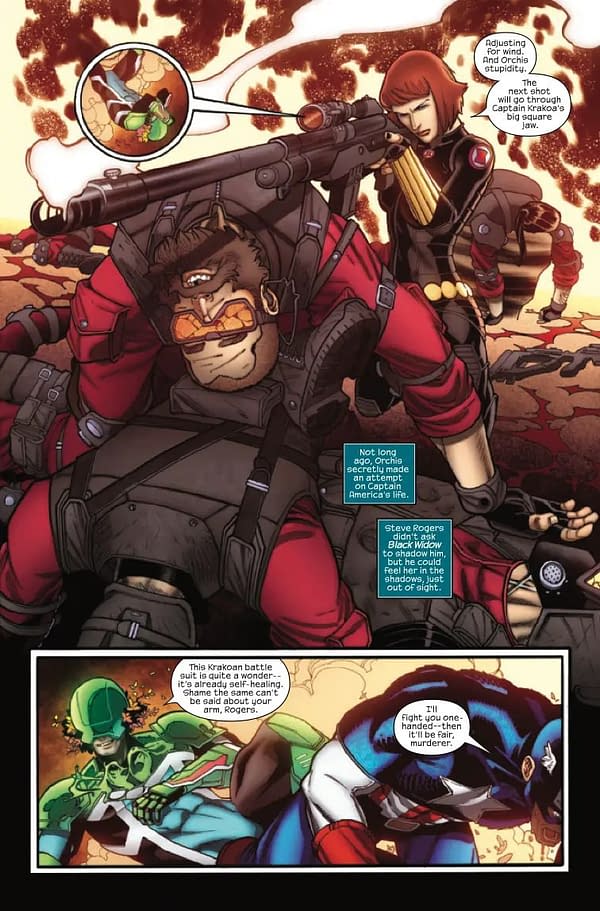 Interior preview page from UNCANNY AVENGERS #2 JAVIER GARRON COVER