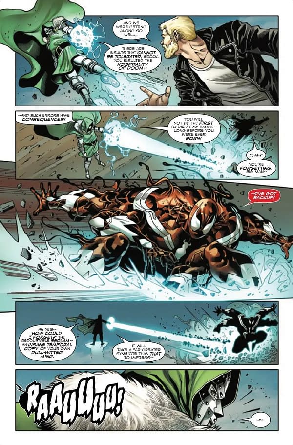 Interior preview page from VENOM #25 BRYAN HITCH COVER