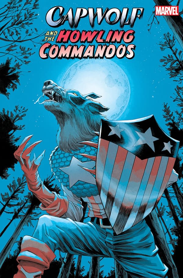 Cover image for CAPWOLF & THE HOWLING COMMANDOS 1 DECLAN SHALVEY VARIANT