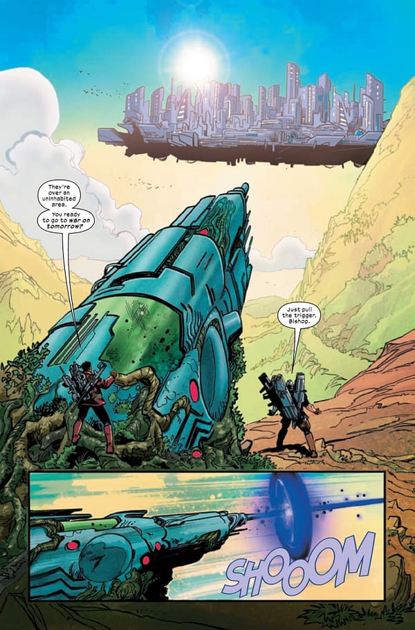 Interior preview page from CHILDREN OF THE VAULT #3 YANICK PAQUETTE COVER