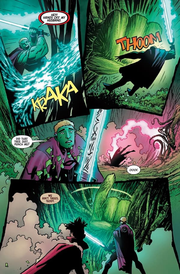 Interior preview page from GUARDIANS OF THE GALAXY #7 MARCO CHECCHETTO COVER