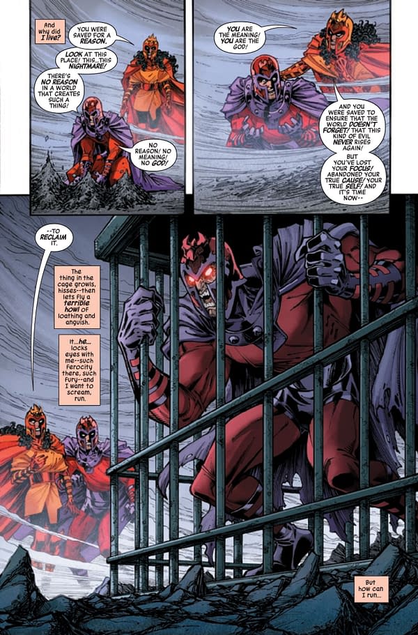 Interior preview page from MAGNETO #3 TODD NAUCK COVER