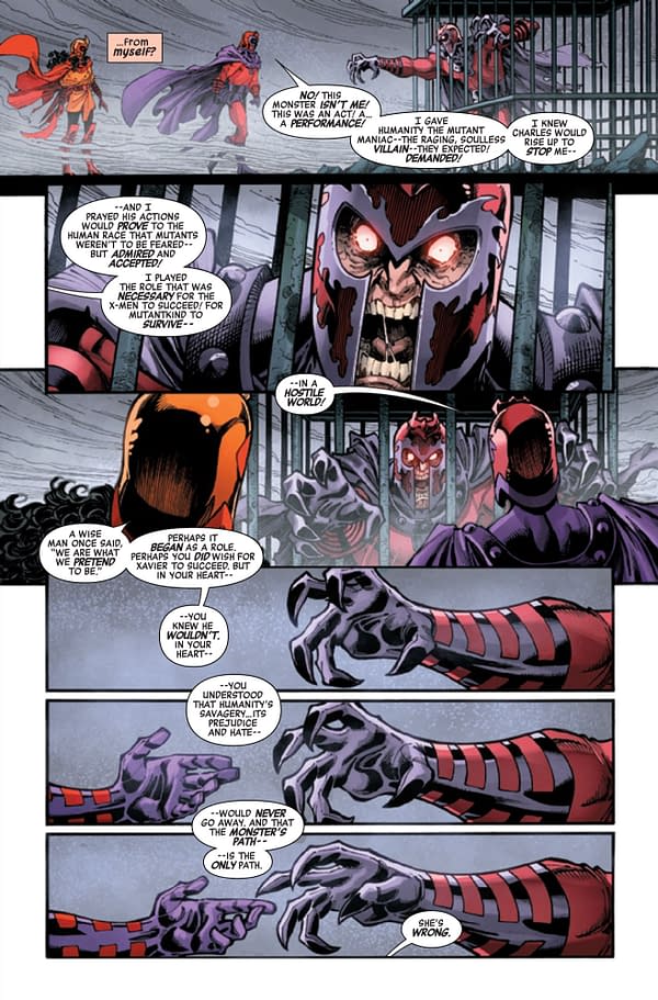 Interior preview page from MAGNETO #3 TODD NAUCK COVER
