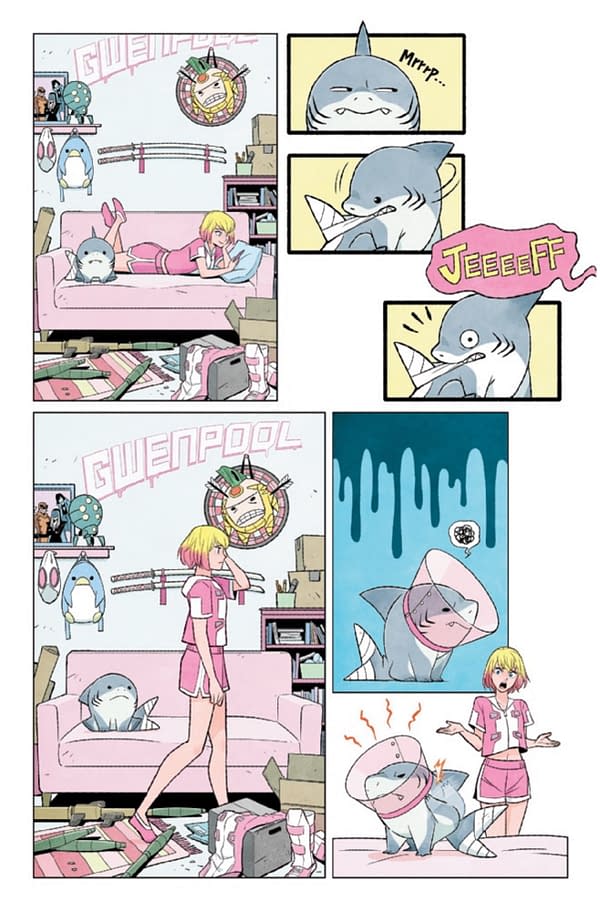 Interior preview page from IT'S JEFF: THE JEFF-VERSE #1 GURIHIRU COVER