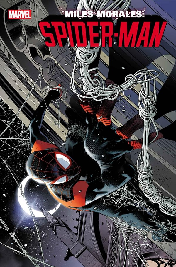Cover image for MILES MORALES: SPIDER-MAN #12 FEDERICO VICENTINI COVER
