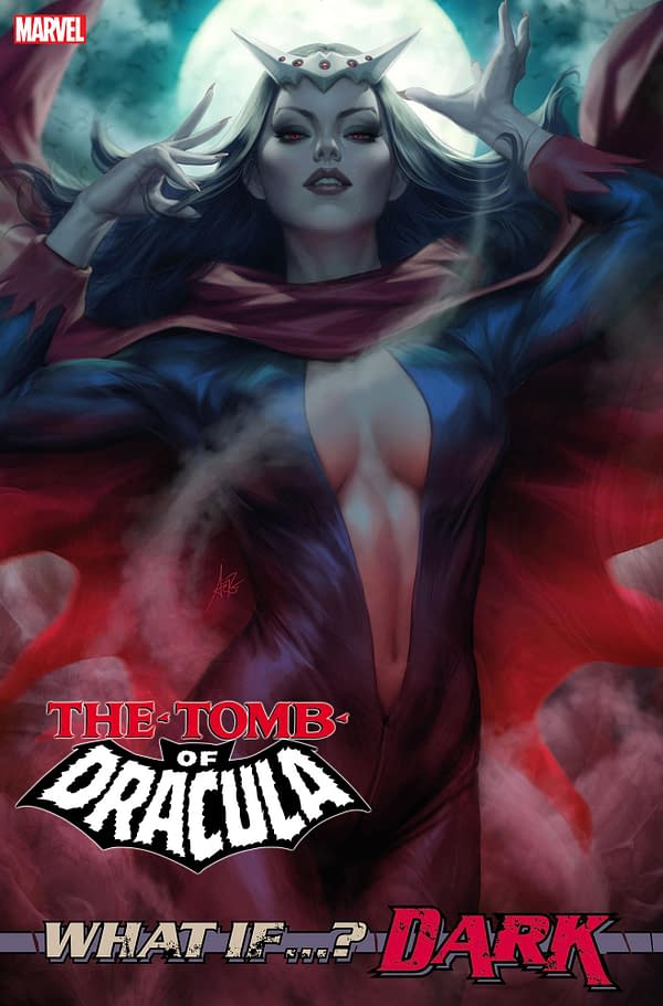 Cover image for WHAT IF...? DARK: TOMB OF DRACULA 1 ARTGERM VARIANT