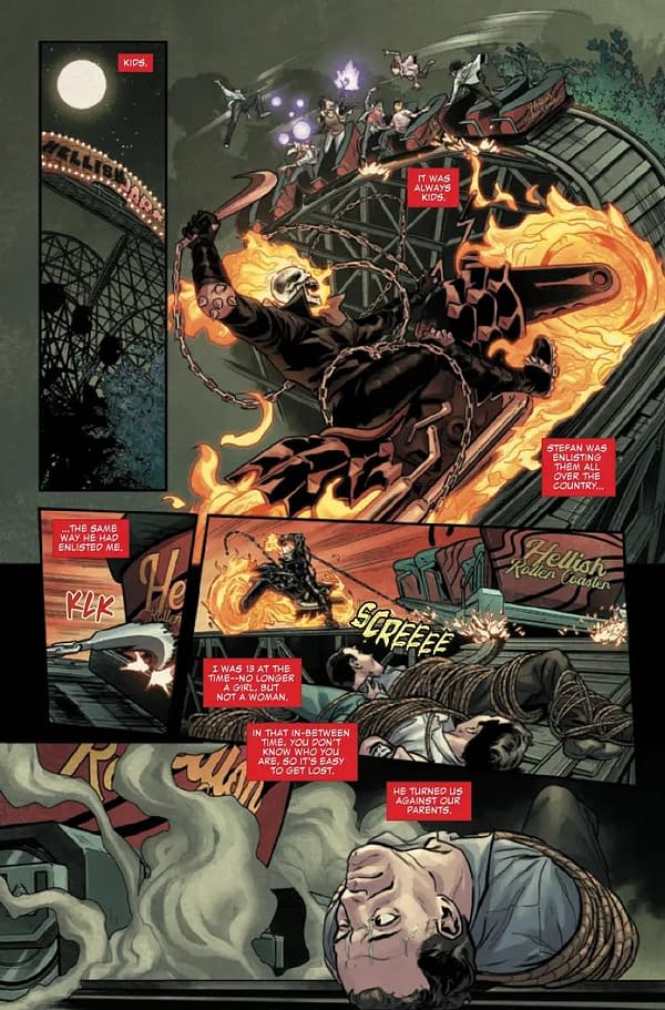 Interior preview page from GHOST RIDER #20 BJORN BARENDS COVER