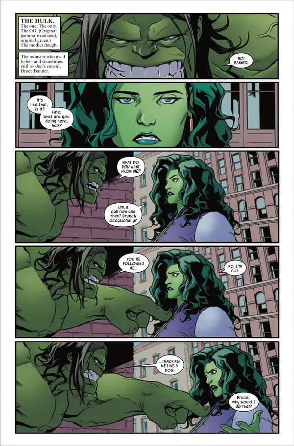 Interior preview page from SENSATIONAL SHE-HULK #2 JEN BARTEL COVER