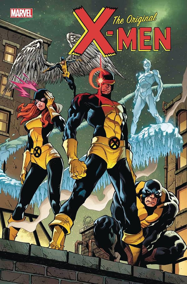 What If... Greg Land Had Drawn The Original X-Men In The Sixties?