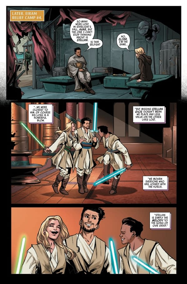 Interior preview page from STAR WARS: THE HIGH REPUBLIC - SHADOWS OF STARLIGHT #2 PHIL NOTO COVER