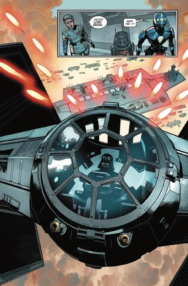 Interior preview page from STAR WARS: DARTH VADER #40 LEINIL YU COVER