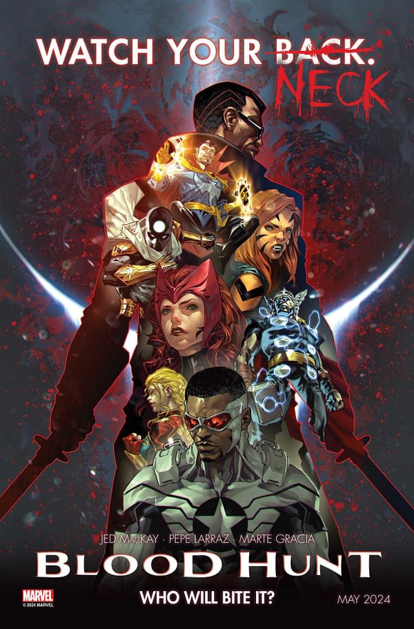 Marvel Asks "Who Will Bite It?" In Blood Hunt, Starting In May