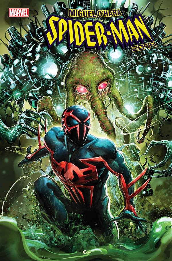 Cover image for MIGUEL O'HARA - SPIDER-MAN: 2099 5 CLAYTON CRAIN VARIANT