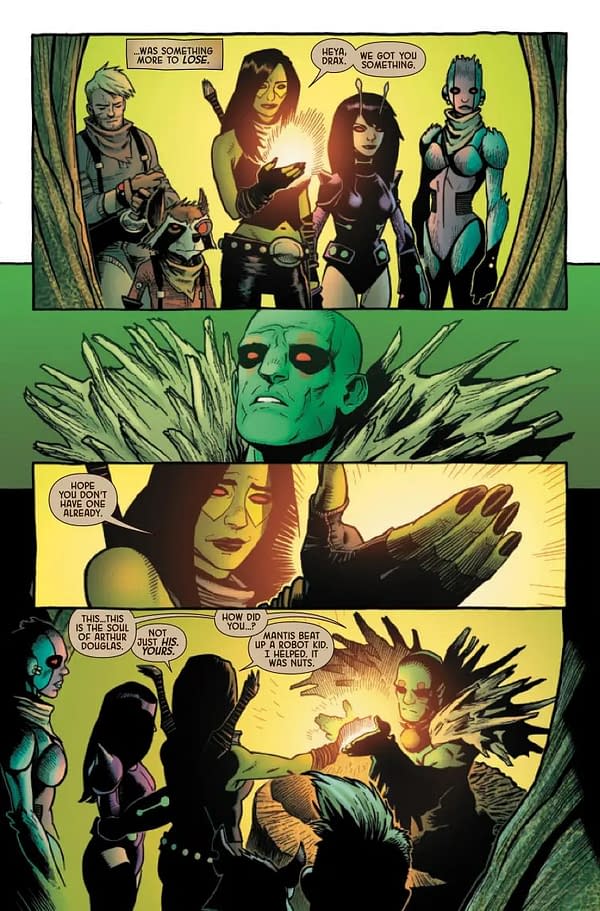 Interior preview page from GUARDIANS OF THE GALAXY #10 EMILIO LAISO COVER