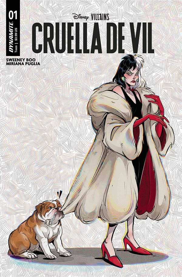 Cover image for DISNEY VILLAINS CRUELLA DE VIL #1 CVR C LUSKY