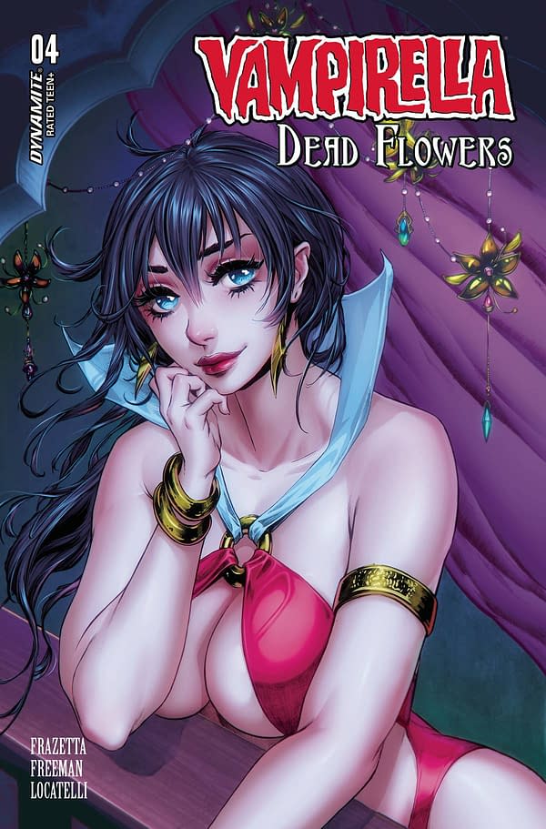 Cover image for VAMPIRELLA DEAD FLOWERS #4 CVR B TURNER