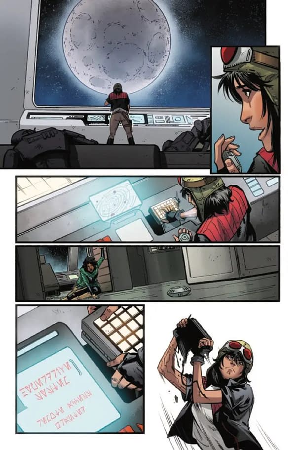 Interior preview page from STAR WARS: DOCTOR APHRA #40 BETSY COLA COVER