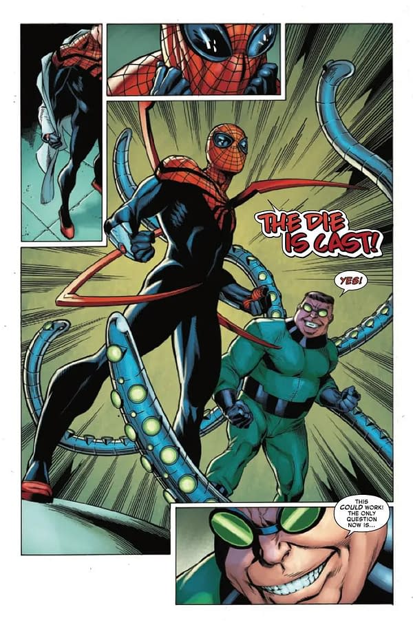 Interior preview page from SUPERIOR SPIDER-MAN #3 MARK BAGLEY COVER