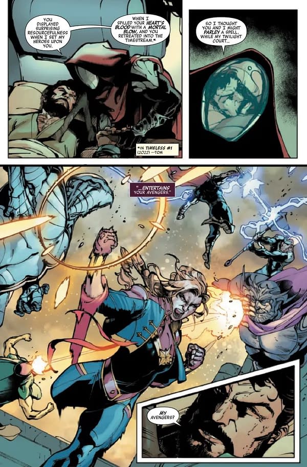 Interior preview page from AVENGERS #10 STUART IMMONEN COVER