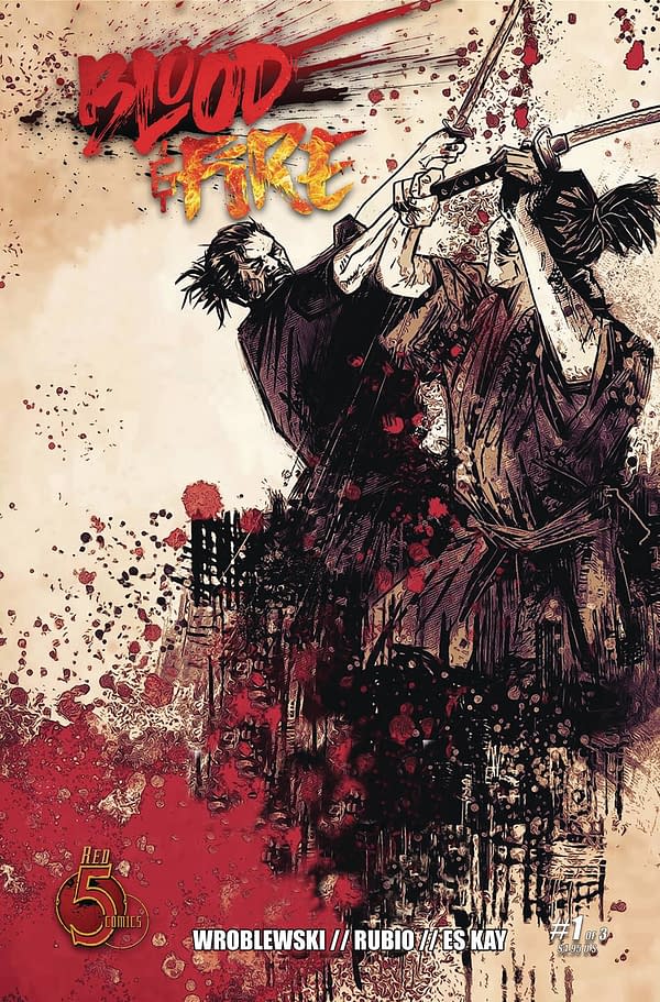 Cover image for BLOOD AND FIRE #1